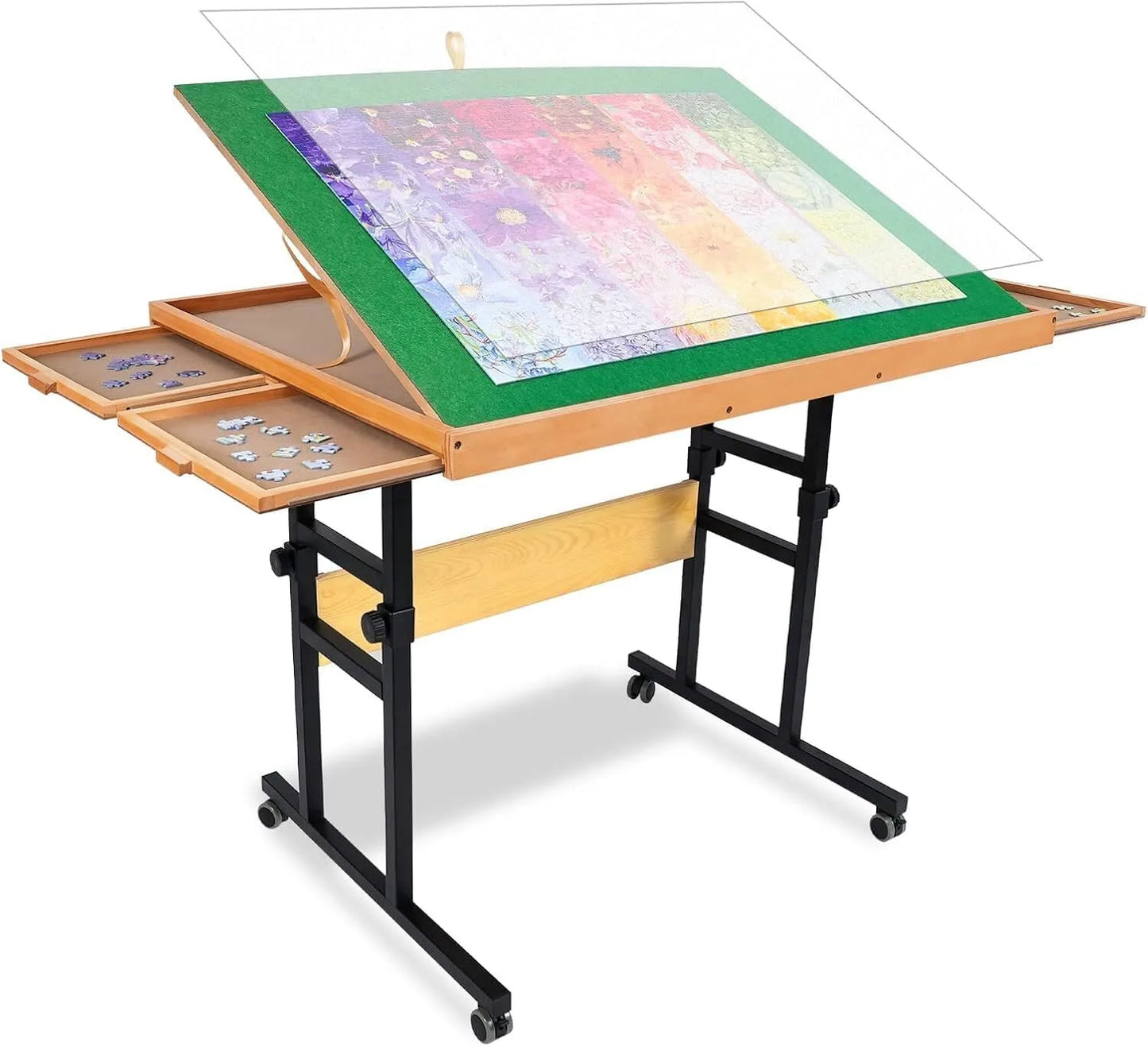 25 “x34” Adult Adjustable Puzzle Table