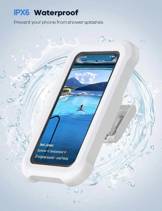 480° Rotatable Retractable Adjustable Shower Phone Case Holder