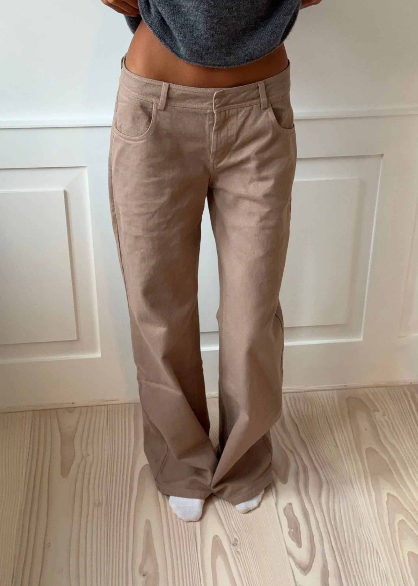 Avellana jeans - Taupe