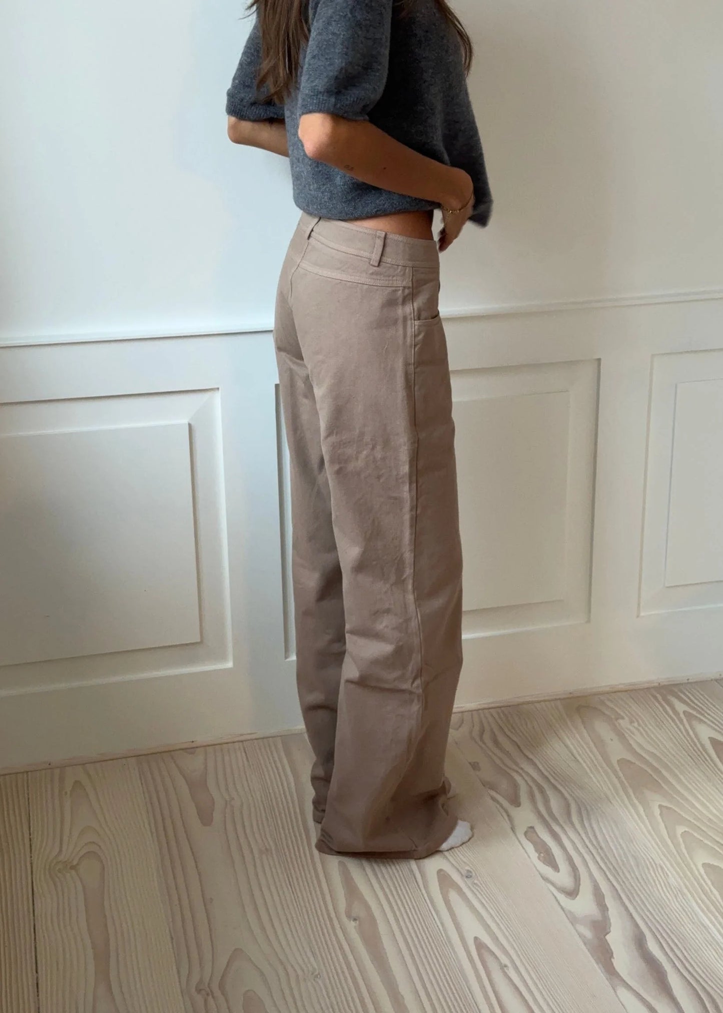 Avellana jeans - Taupe