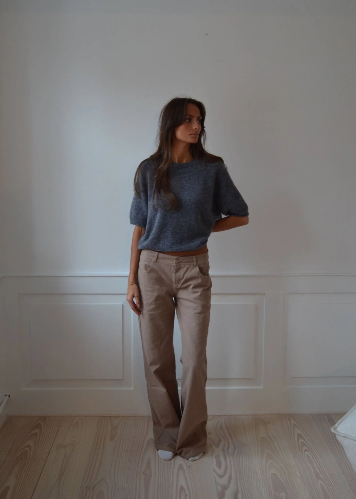 Avellana jeans - Taupe