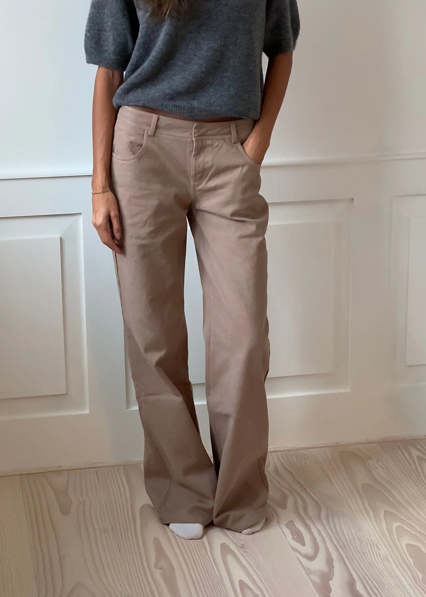 Avellana jeans - Taupe